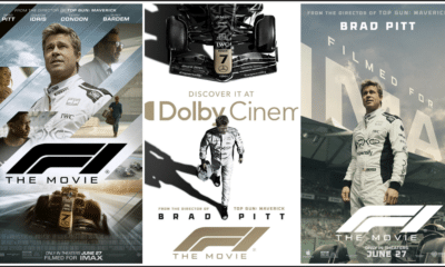 Brad Pitt Channels ‘Akira’ Energy in Electrifying F1 Movie Poster Reveal Formula 1 F1 : The Movie Poster Anime